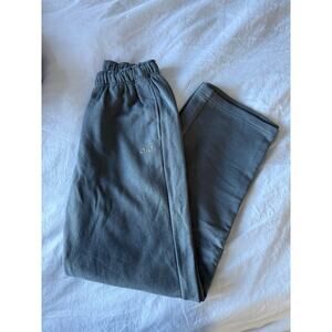 Alo steel grey accolade sweatpants